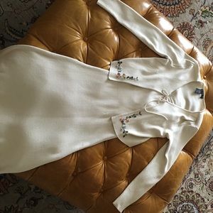 BCBG sweater dress twin set