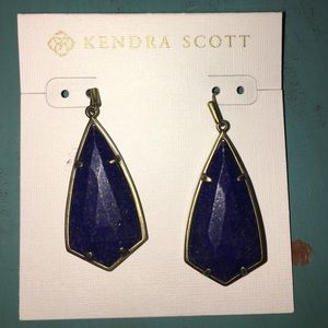 new Kendra Scott blue earrings