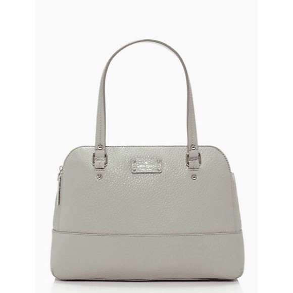 Kate Spade Handbags - FINAL MARKDOWN 🎉 Kate ♠️ Gray Pebble Bag