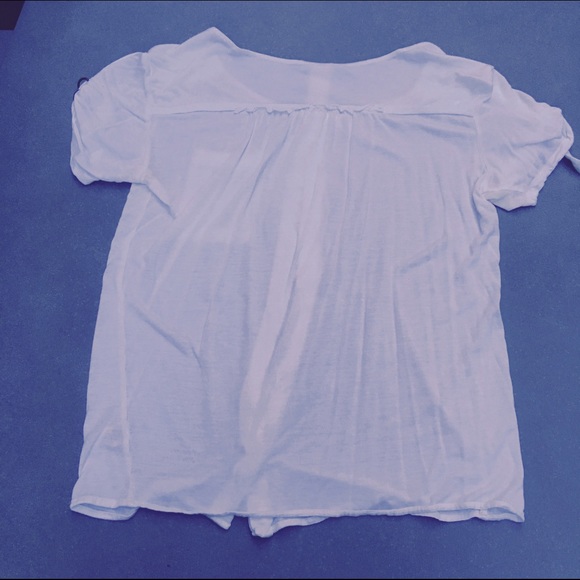 Off-white, soft button down - Picture 2 of 3