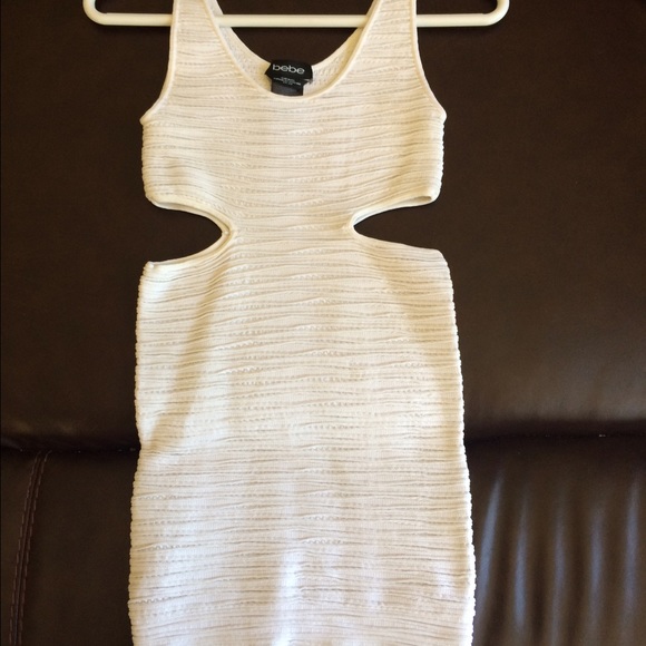Sexy White Cut-Out Cocktail Dress Size: S - Picture 2 of 2