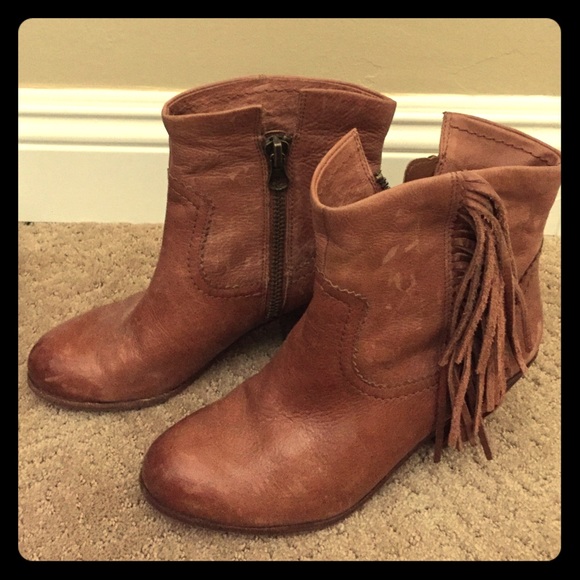 Fringe Sam Edelman booties