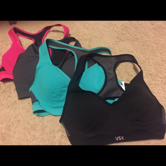 4 VSX 34 B, 2 VSX size S and 3 Nike S sport bras