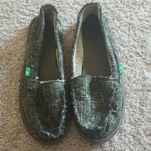 Tweed Sanuk Loafers