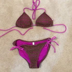 Aerie boho bikini!