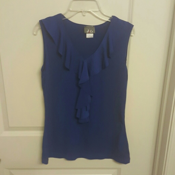Frilly tank top