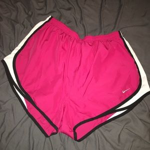 Pink dry fit Nike shorts