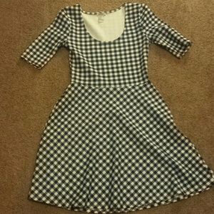 Checkered Forever 21 Dress