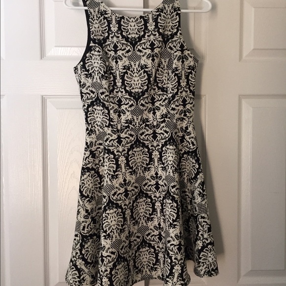 Black/white fun occasion dress