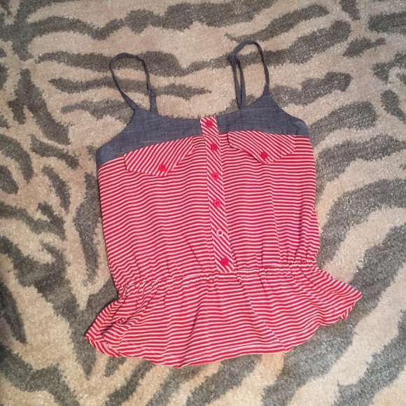 Cute peplum tank