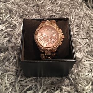 Rose Gold Michael Kors watch