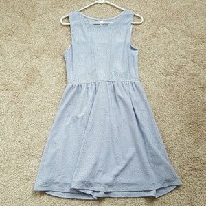 Lilac Lace Sleeveless Dress EUC