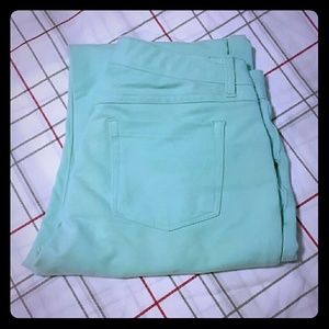 Stretchy baby blue pants