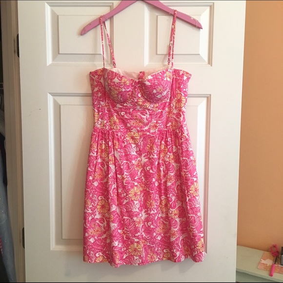 Lilly Pulitzer Georgie Dress - Chum Bucket Print