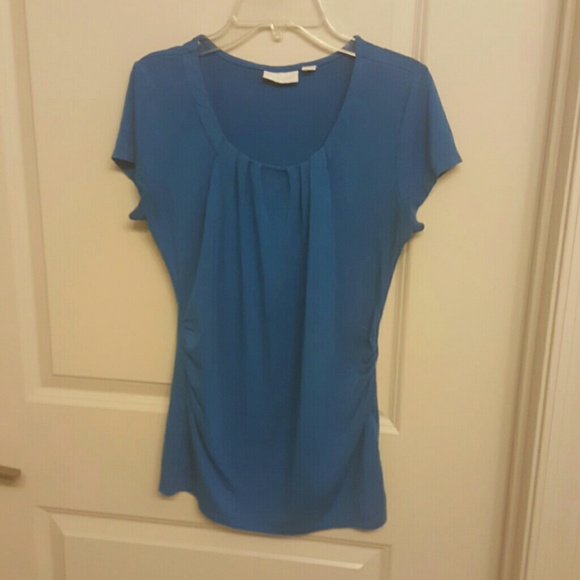 Blue tee