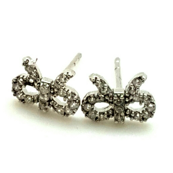 Jewelry - 925 Sterling Silver I Love Earrings