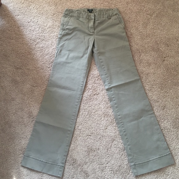 Stretchy city fit J crew pants