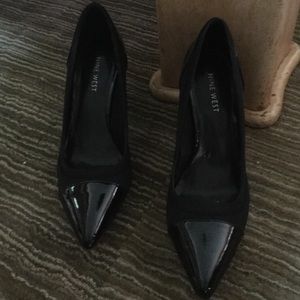 Black Nine West heels