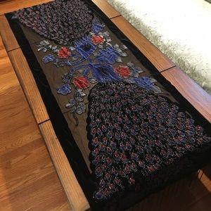 Peacock scarf / shawl purchased in Prescott, AZ