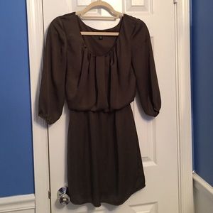 Olive green dress