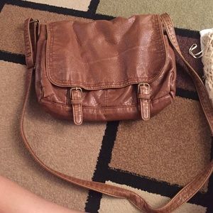 Forever 21 brown bag/satchel