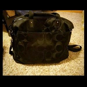 Coach diaper bag