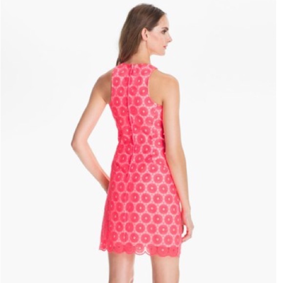 Lilly Pulitzer Neon Pink Pearl dress sz 2 - Picture 2 of 4