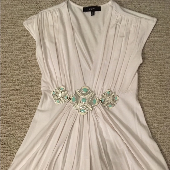 White sleeveless top from Express