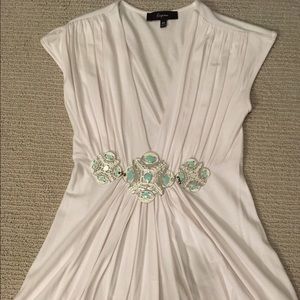 White sleeveless top from Express