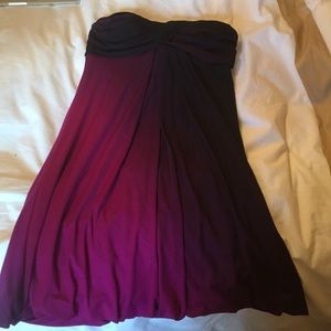 Strapless fancy dress