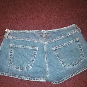 Hollister jean shorts