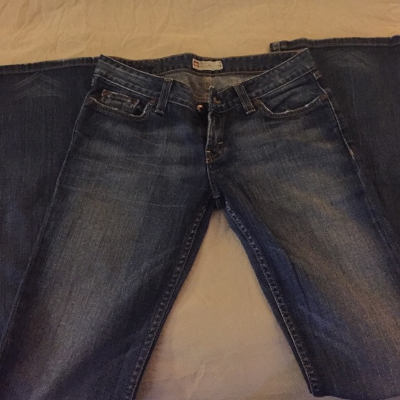 Bke boot cut blue jeans
