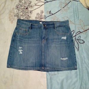 Jean skirt