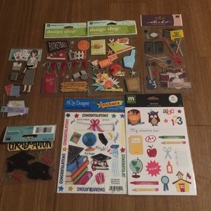 School Theme Scrap Book Accessories