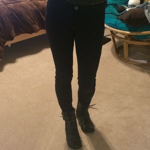 Black Aeropostale jeggings