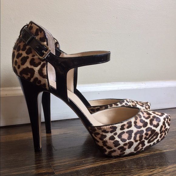 Nine West Leopard Stiletto Platform 10.5 NEW!
