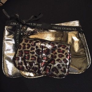 Set of 3 makeup/cosmetic bags, varying sizes