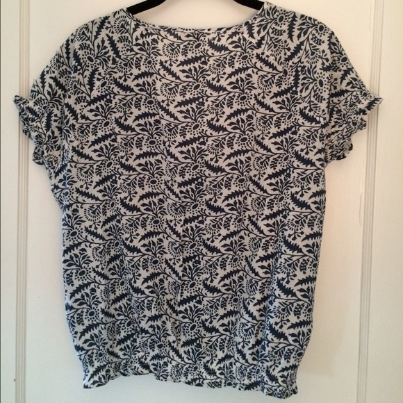 JOIE LINEN BLOUSE - Picture 3 of 4