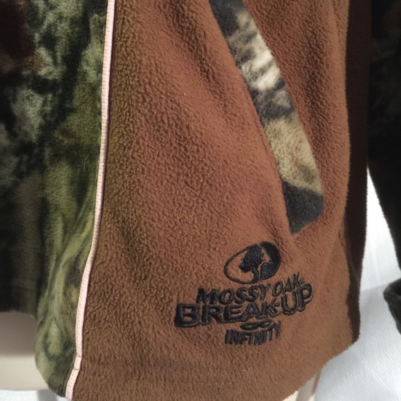 Mossy Oak 3/4 Qtr zipper Pull Over Jacket - Picture 4 of 4