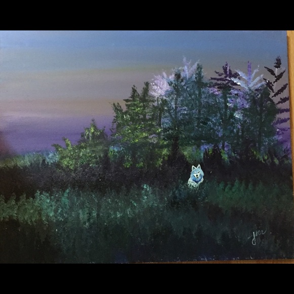 Acrylic on canvas