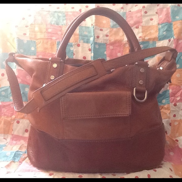 J. Crew Handbags - J. Crew leather handbag.