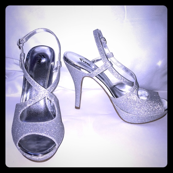 Silver heels