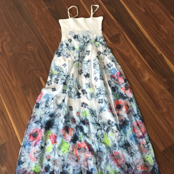 Brand new long dress from banana republic