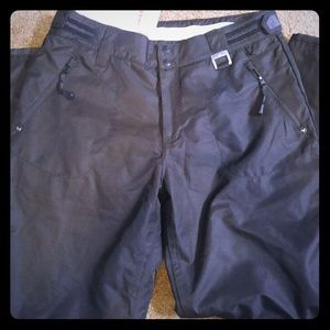 NWT Black Snow Pants