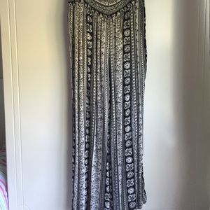 A&F Bohemian styled flare pants
