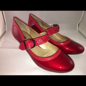 Ladies heels. Mixed Patent