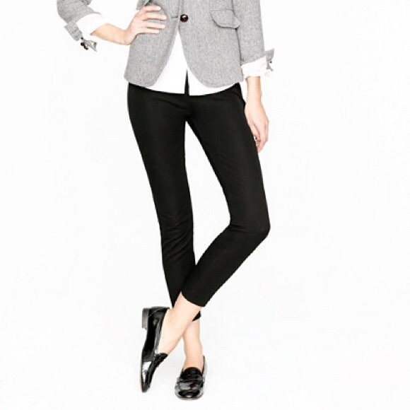 J Crew Minnie Pant in Bi Stretch Wool Size 2P NWT