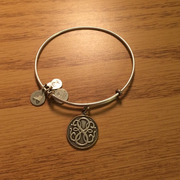 Alex & Ani Path of Life silver bangle
