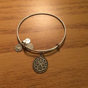 Alex & Ani Path of Life silver bangle
