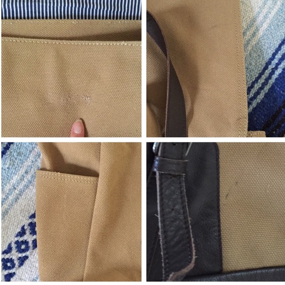 Nasty Gal Canvas Festival Backpack Tan - Picture 4 of 4